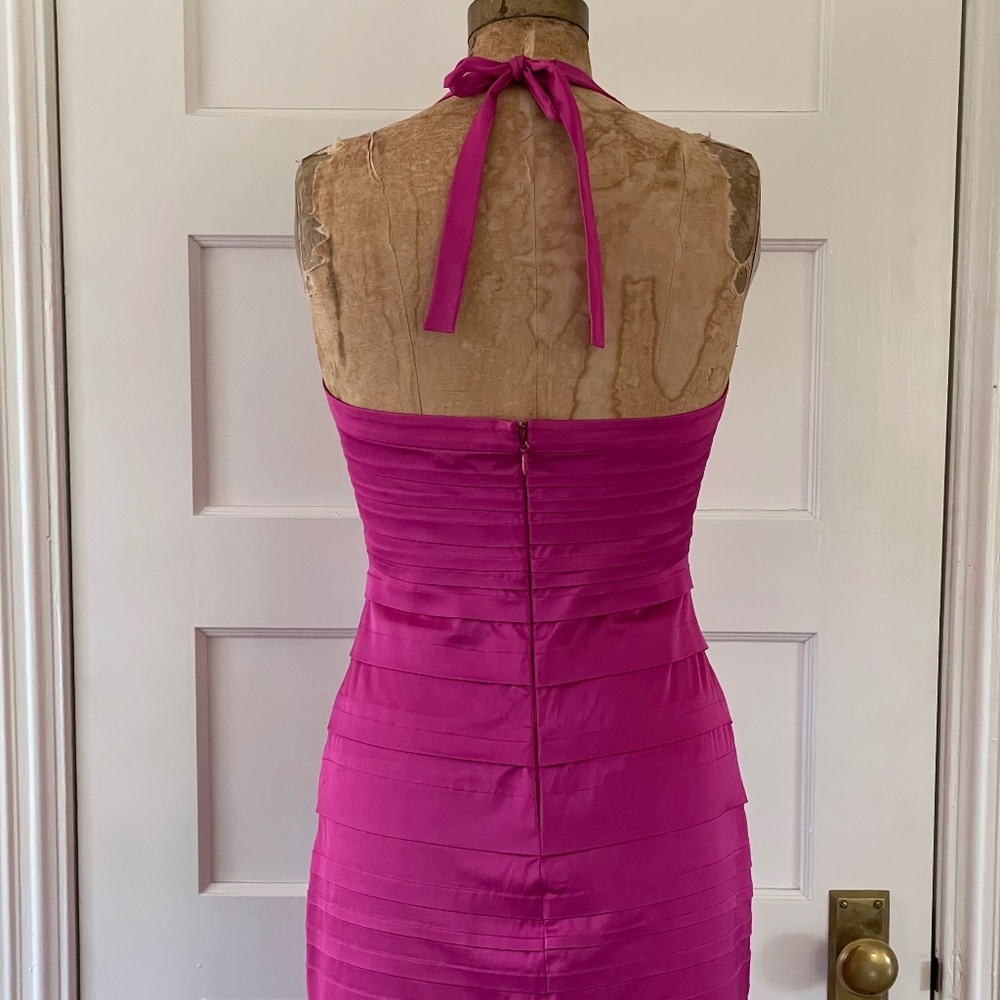 BCBG MaxAzria Begonia Pink Bandage Dress Size 8 - Picture 4 of 7